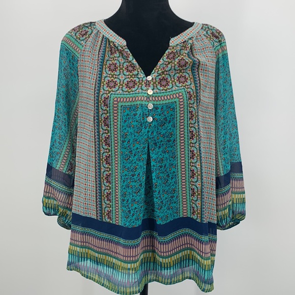 Anthropologie Tops - Anthropologie Fig & Flower Top Size Medium